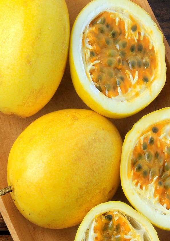 Passion Fruit Yellow Seeds